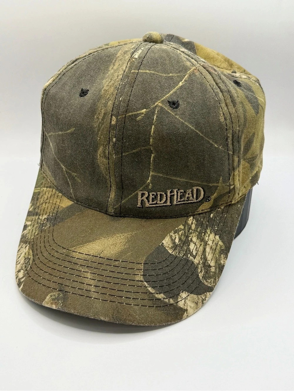 RedHead Camo Adjustable Hat in Green & Brown